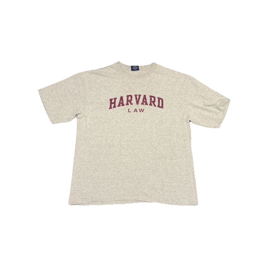 Vintage Harvard Law School T shirt Size XXL Grey